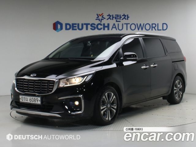 Kia Carnival из Кореи Encar