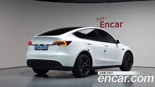 Tesla Model Y из Кореи Encar