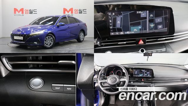 Hyundai AVANTE из Кореи Encar