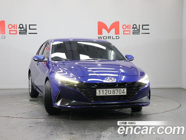Hyundai AVANTE из Кореи Encar