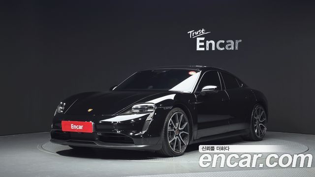 Porsche Taycan из Кореи Encar