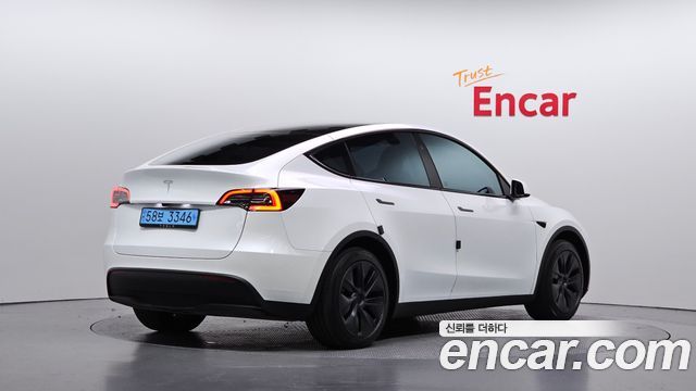 Tesla Model Y из Кореи Encar