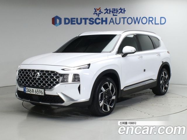 Hyundai Santafe из Кореи Encar