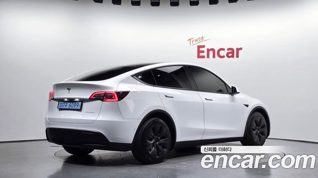 Tesla Model Y из Кореи Encar