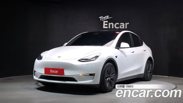 Tesla Model Y из Кореи Encar