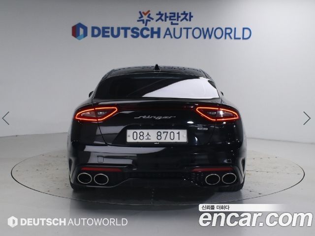 Kia Stinger из Кореи Encar