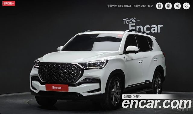 Ssangyong Rexton из Кореи Encar