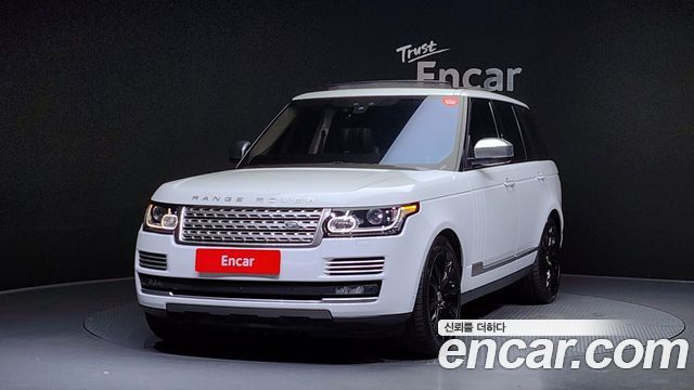 Land Rover Range Rover из Кореи Encar