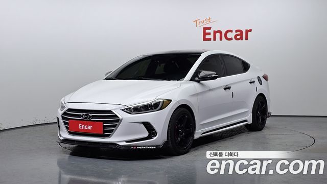 Hyundai AVANTE из Кореи Encar