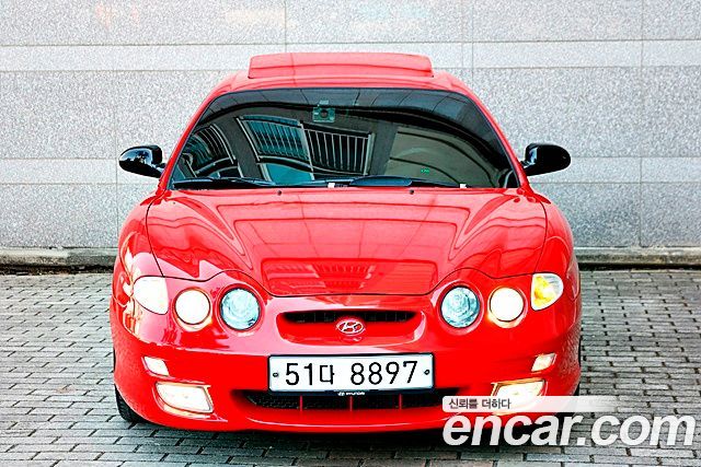 Hyundai Tiburon из Кореи Encar