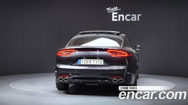 Kia Stinger из Кореи Encar