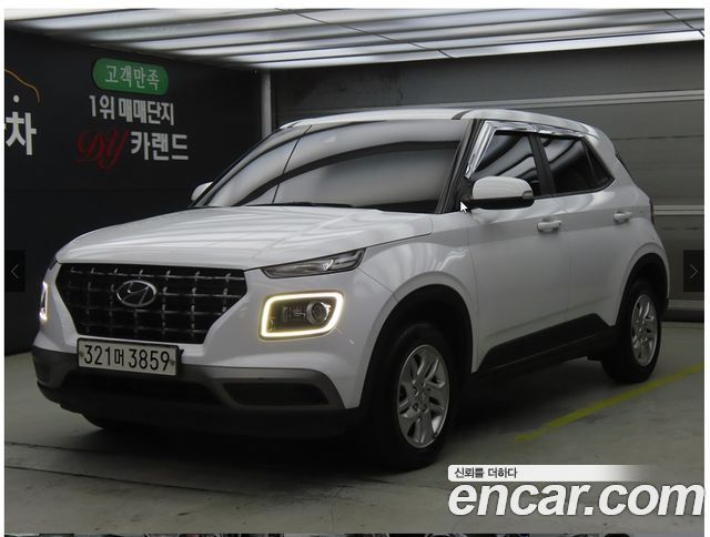 Hyundai Venue из Кореи Encar