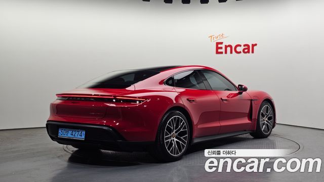 Porsche Taycan из Кореи Encar