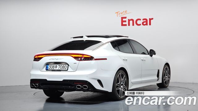 Kia Stinger из Кореи Encar