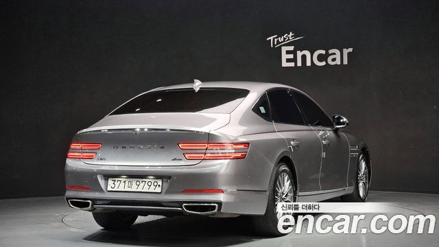 Genesis G80 Gasoline 2.5 Turbo AWD — пробег 82 277 км — фото 2 из 5