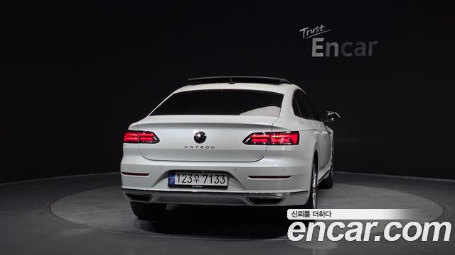 Volkswagen Arteon из Кореи Encar