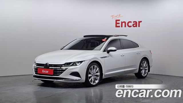 Volkswagen Arteon из Кореи Encar