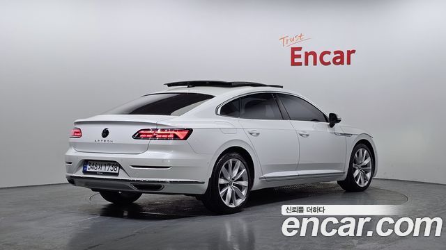 Volkswagen Arteon из Кореи Encar
