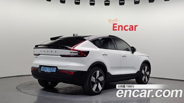 Volvo C40 из Кореи Encar