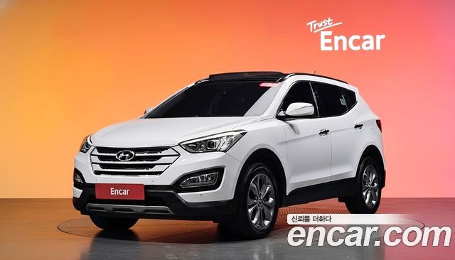 Hyundai Santafe из Кореи Encar