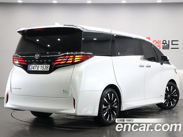 Toyota Alphard из Кореи Encar