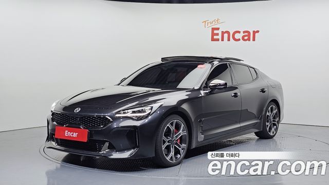 Kia Stinger из Кореи Encar