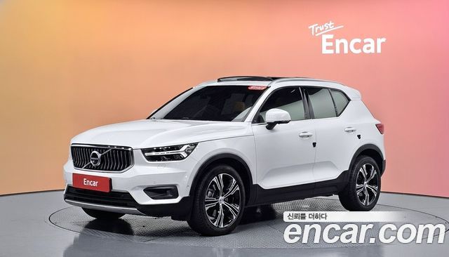 Volvo XC40 из Кореи Encar