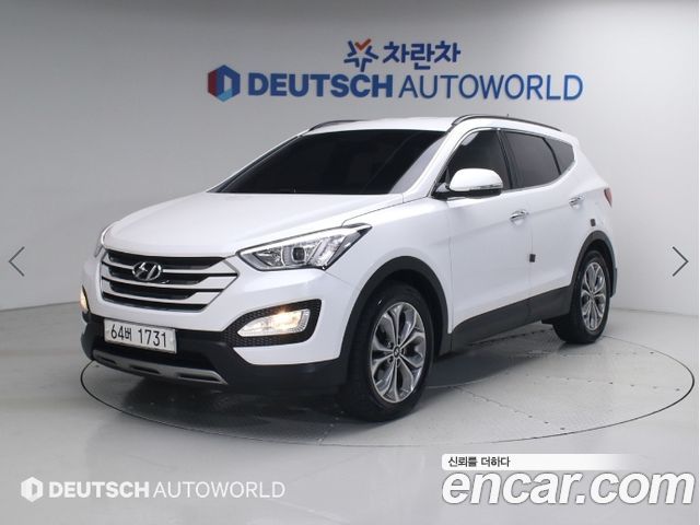 Hyundai Santafe из Кореи Encar