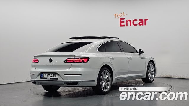 Volkswagen Arteon из Кореи Encar