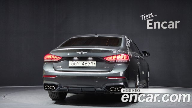 Genesis G80 из Кореи Encar