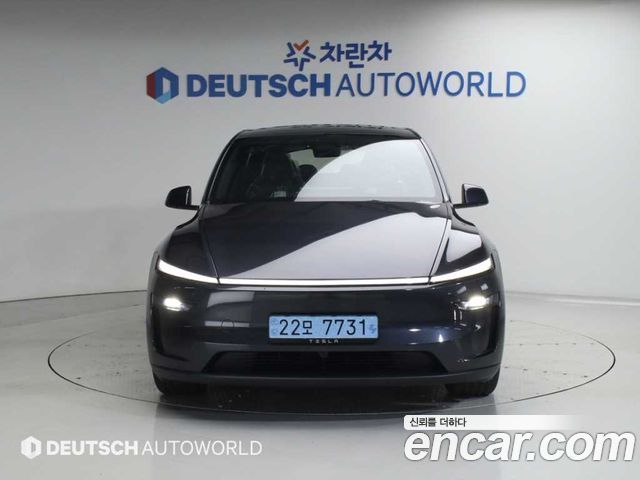 Tesla Model Y из Кореи Encar