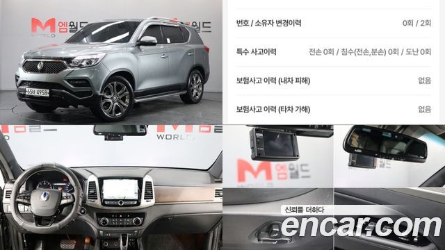 Ssangyong Rexton из Кореи Encar