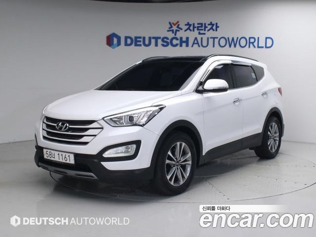 Hyundai Santafe из Кореи Encar