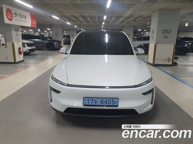 Tesla Model Y из Кореи Encar