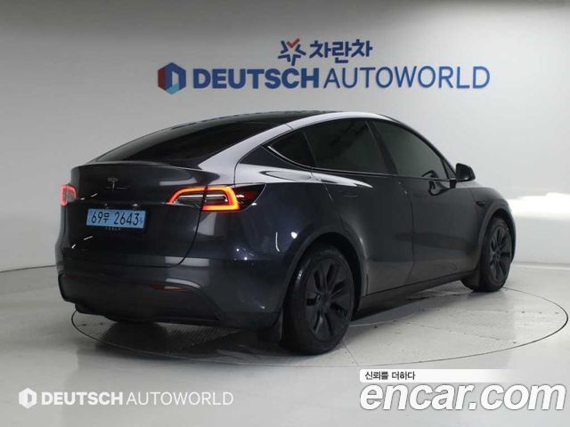 Tesla Model Y из Кореи Encar