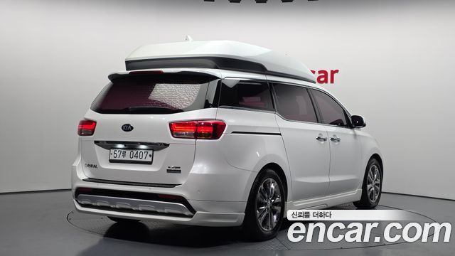 Kia Carnival Gasoline 9-seater Hi-Limousine Noblesse — пробег 48 182 км — фото 2 из 5