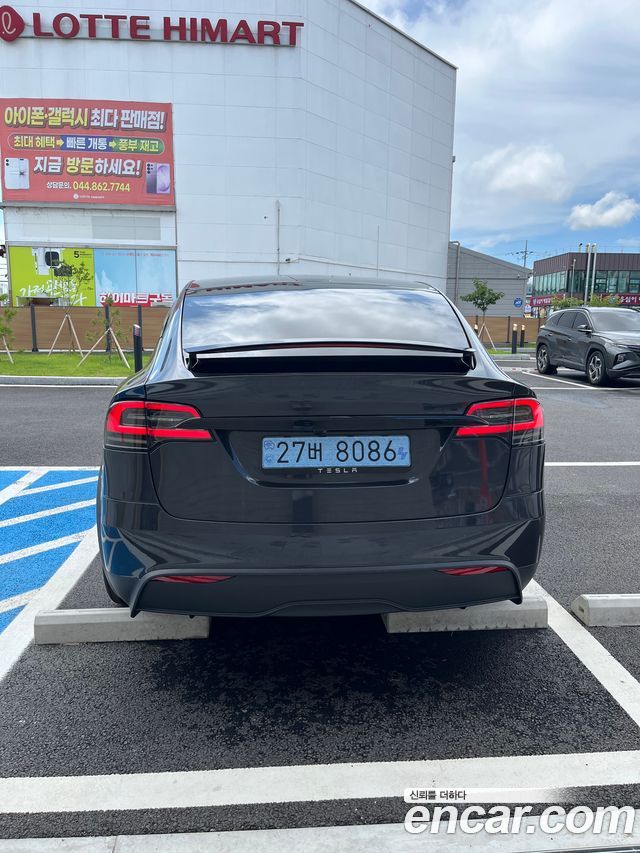 Tesla Model X из Кореи Encar