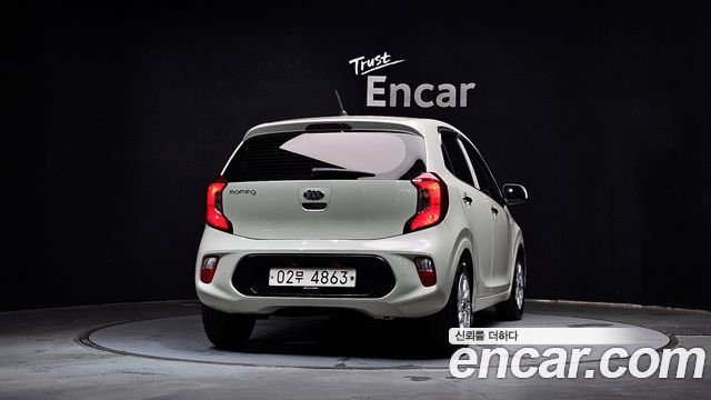 Kia morning из Кореи Encar