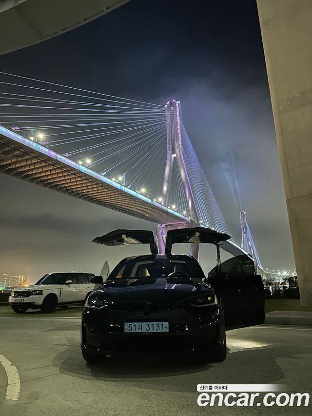 Tesla Model X из Кореи Encar