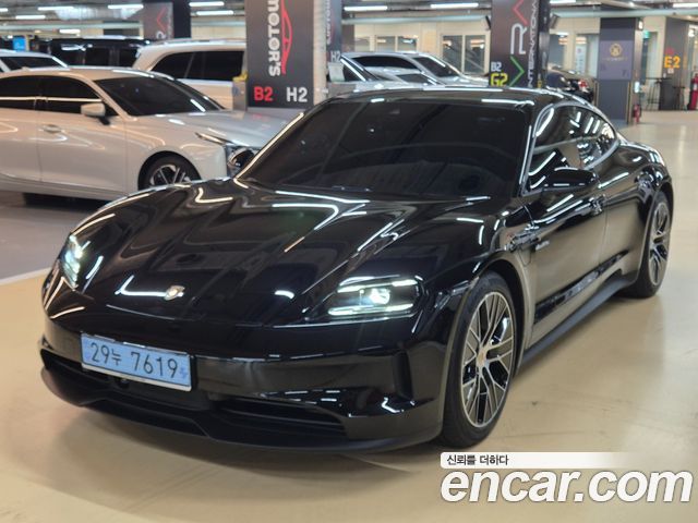Porsche Taycan из Кореи Encar