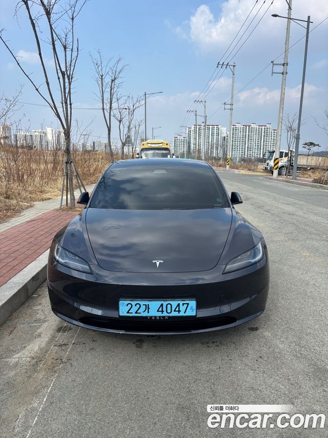 Tesla Model 3 из Кореи Encar