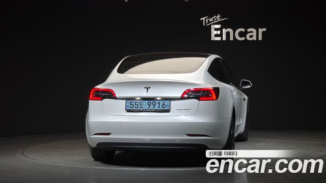 Tesla Model 3 из Кореи Encar