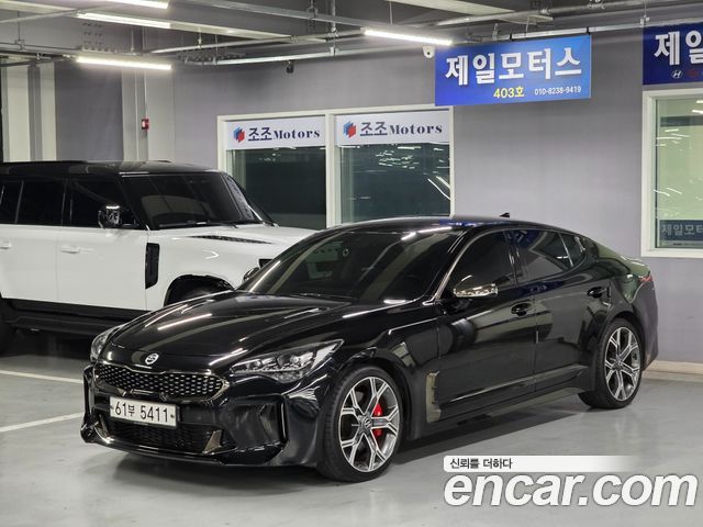 Kia Stinger из Кореи Encar