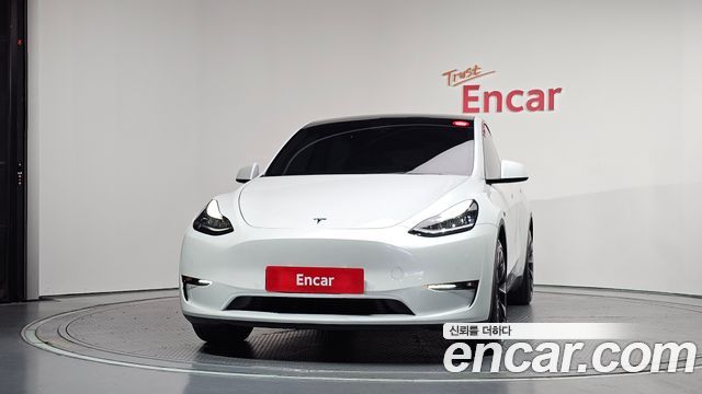 Tesla Model Y из Кореи Encar