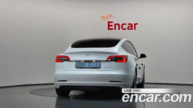 Tesla Model 3 из Кореи Encar
