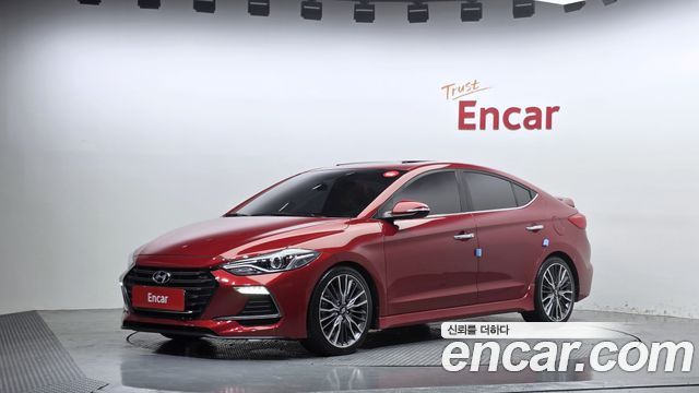 Hyundai AVANTE из Кореи Encar