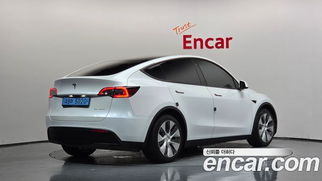 Tesla Model Y из Кореи Encar