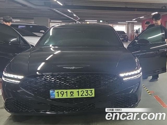 Genesis G90 Gasoline 3.5 Turbo e-S/C AWD Black — пробег 29 713 км — фото 3 из 5