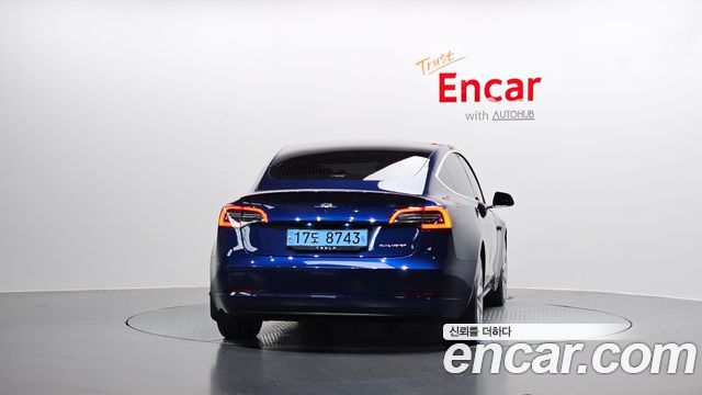 Tesla Model 3 из Кореи Encar