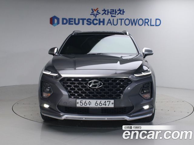 Hyundai Santafe из Кореи Encar